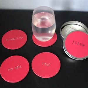 🍷 J. Crew Drink Coasters 🍸